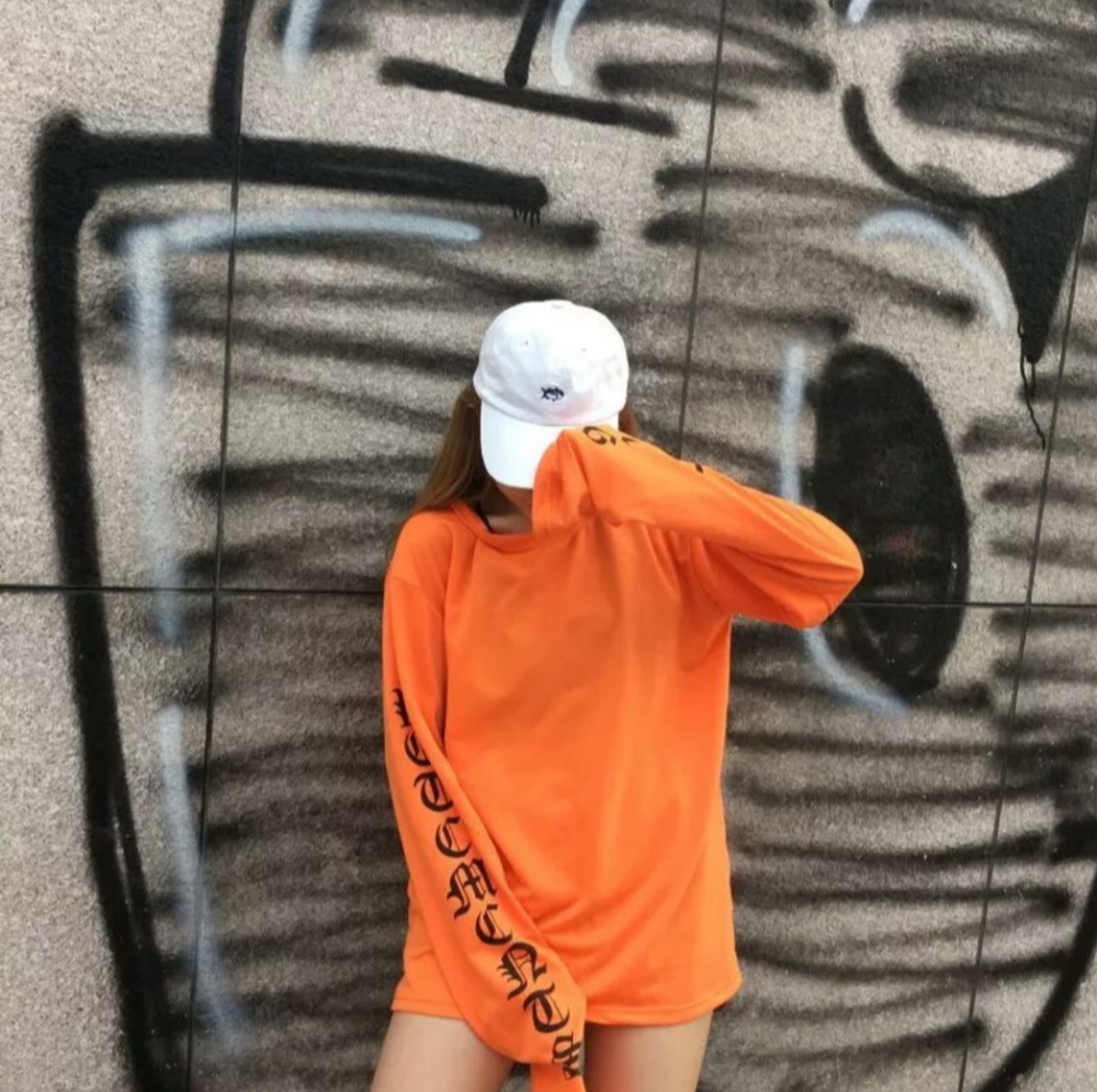Letter Print Long Sleeve Shirt